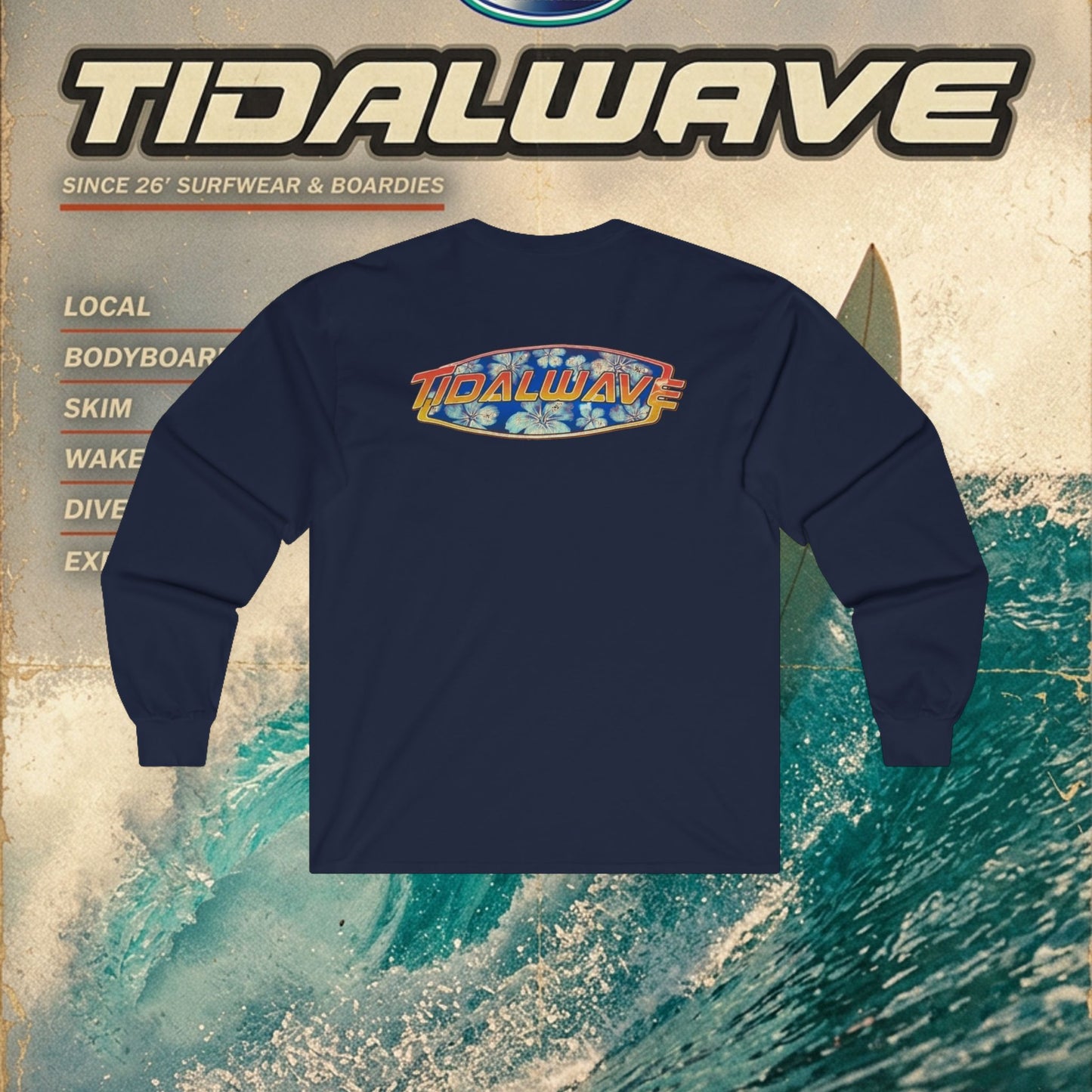 TidalWave '90's Lettering' - Tee