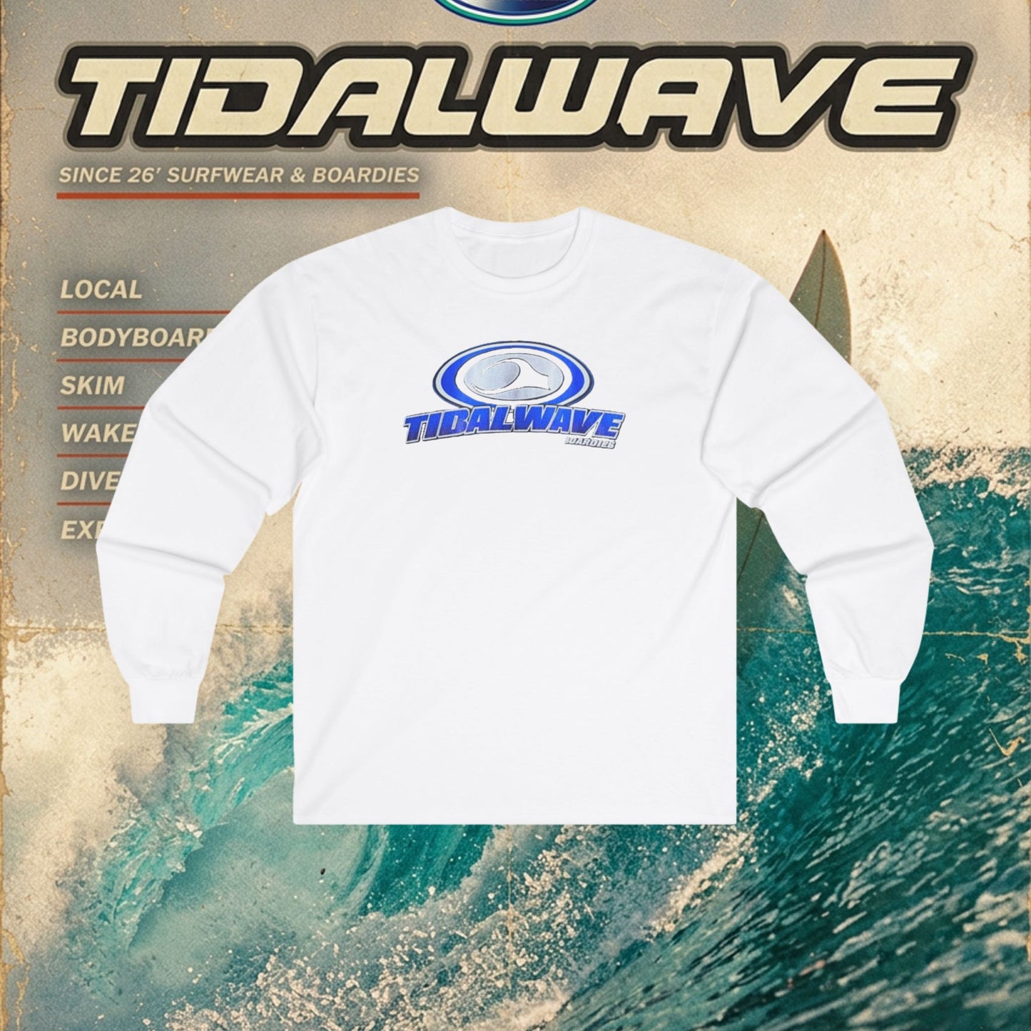 TidalWave 'Boardies Club' - Longsleeve