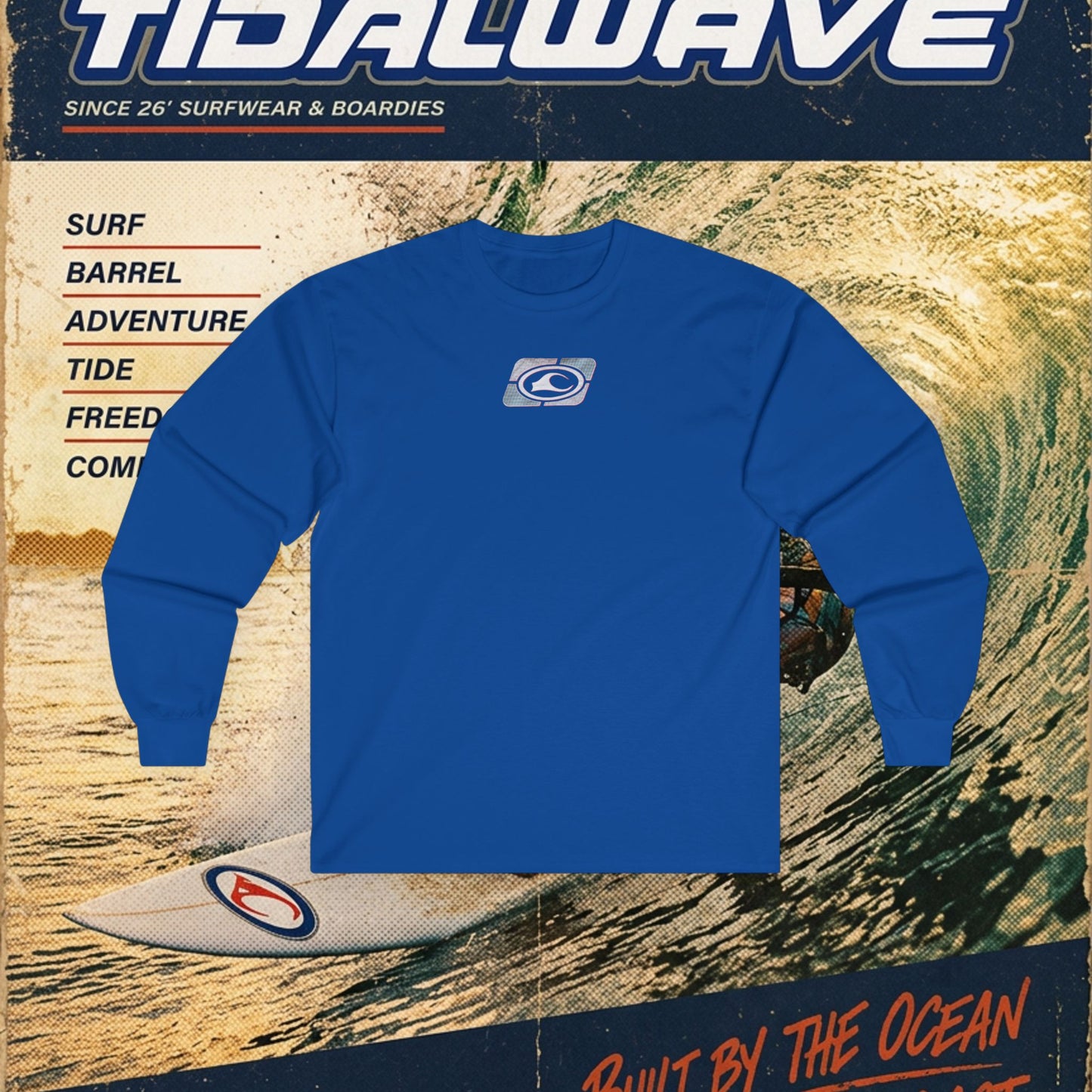 Tidalwave "Split Quarters" - Tee