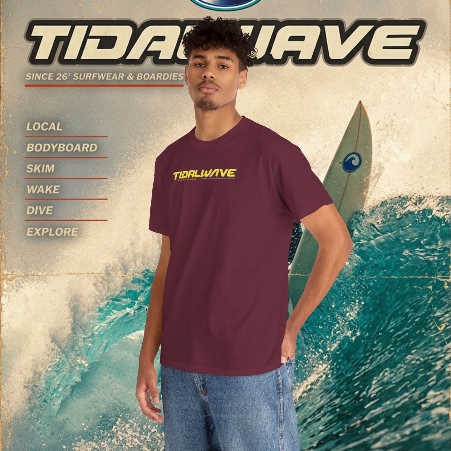 Tidalwave 'Made In The Islands' - Tee